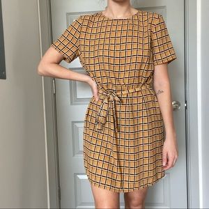 Forever 21 plaid dress